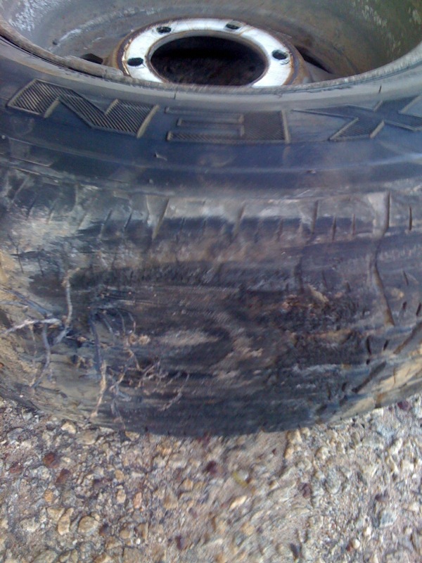 its only flat in one spot